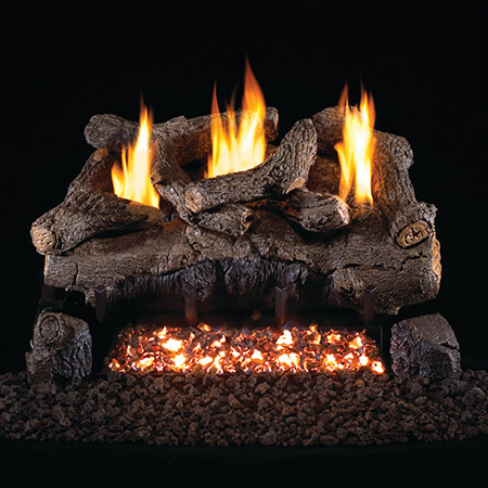 Peterson - Evening Fyre - Real Fyre Gas Log Set & Burner