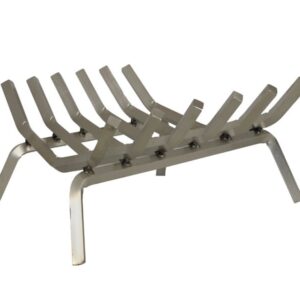 Wood Grate - Contoured Stainless Steel - Stoll Accessory
