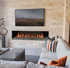 Earthcore - The Maximus Linear Series - Earthcore Gas Fireplace
